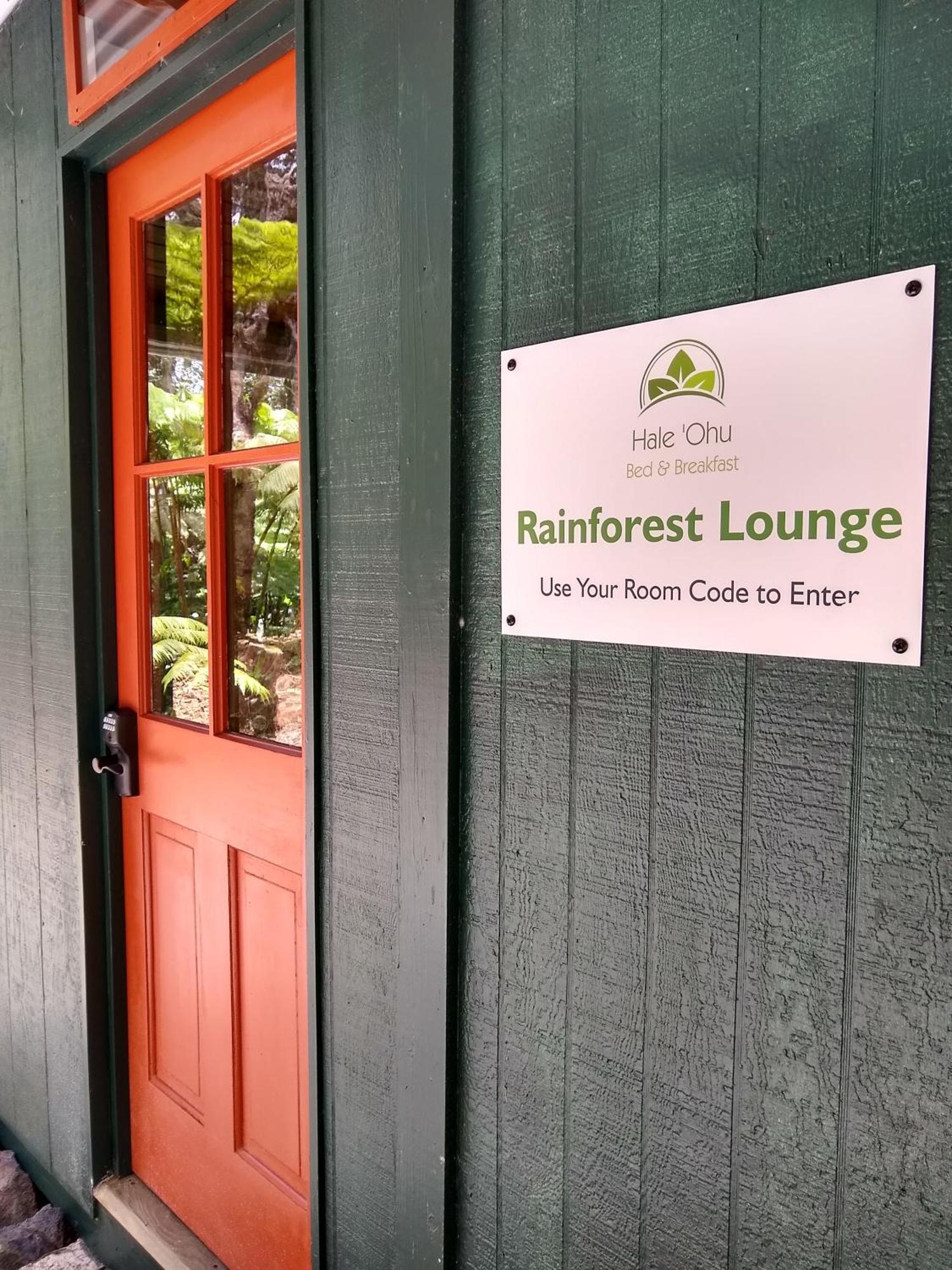 Hale 'Ohu Bed & Breakfast Volcano Exterior foto